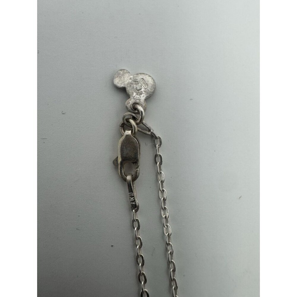 Little Mermaid Vintage Necklace Disney Sterling Sliver - Picture 4 of 9